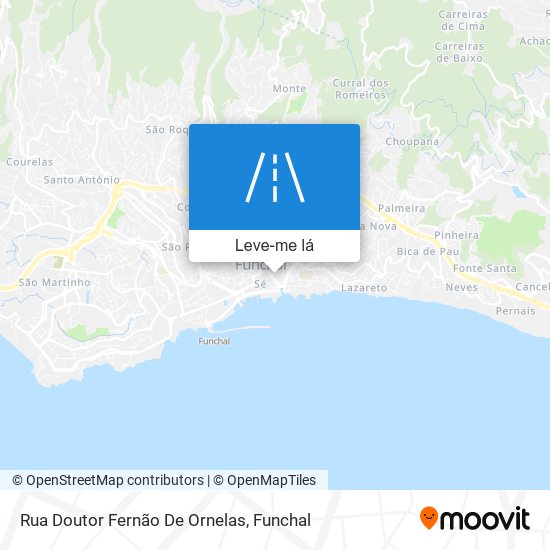 Rua Doutor Fernão De Ornelas mapa