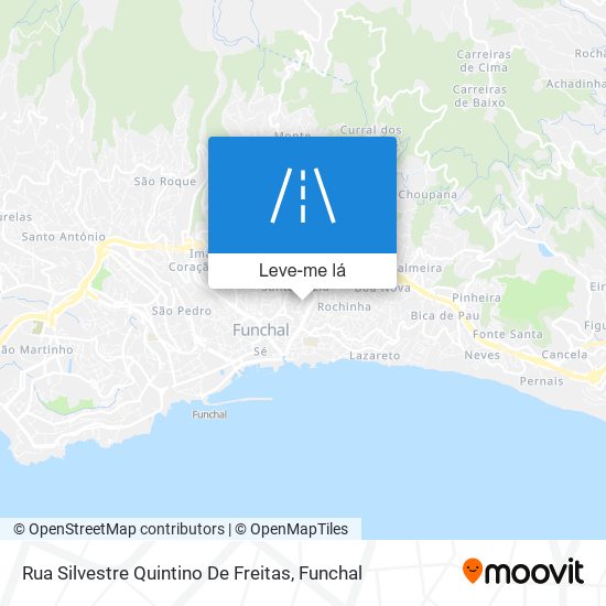 Rua Silvestre Quintino De Freitas mapa