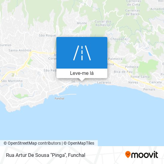 Rua Artur De Sousa "Pinga" mapa