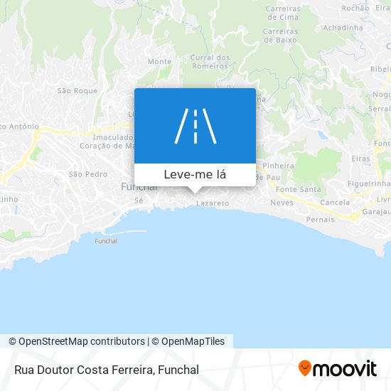 Rua Doutor Costa Ferreira mapa