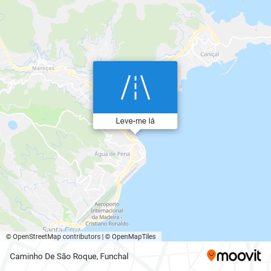 Caminho De São Roque mapa