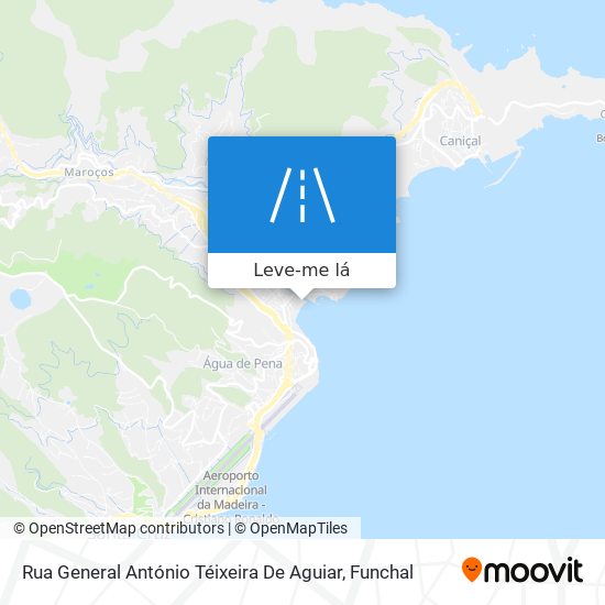 Rua General António Téixeira De Aguiar mapa