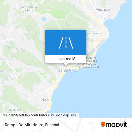Rampa Do Miradouro mapa