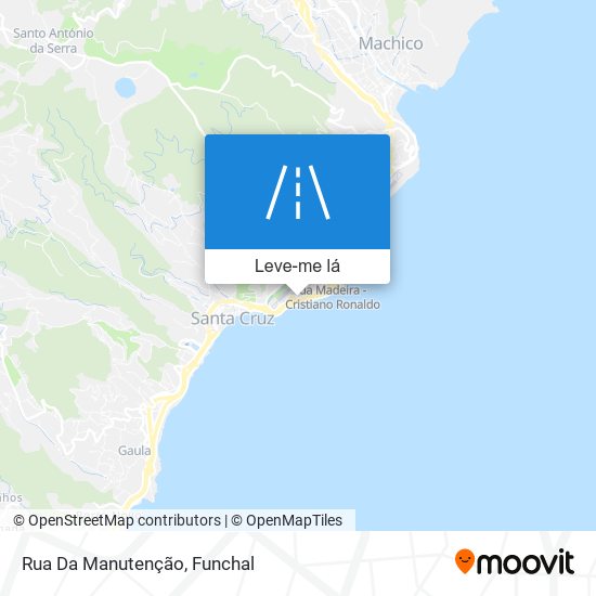 Rua Da Manutenção mapa