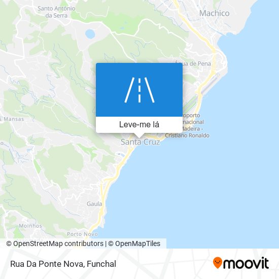 Rua Da Ponte Nova mapa