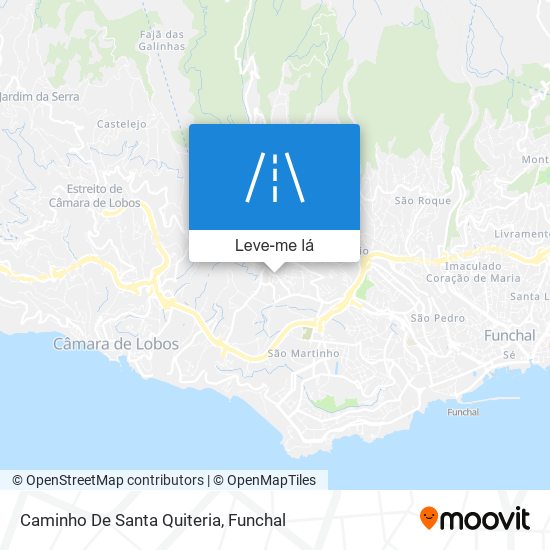 Caminho De Santa Quiteria mapa