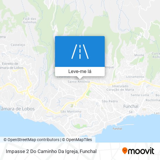 Impasse 2 Do Caminho Da Igreja mapa