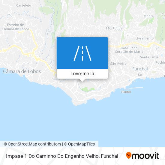 Impase 1 Do Caminho Do Engenho Velho mapa