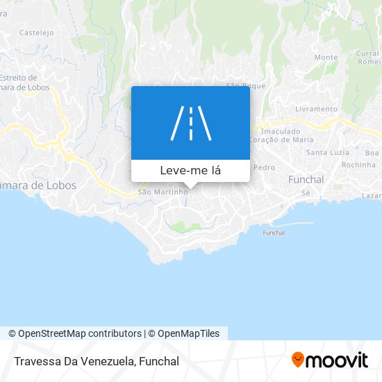 Travessa Da Venezuela mapa