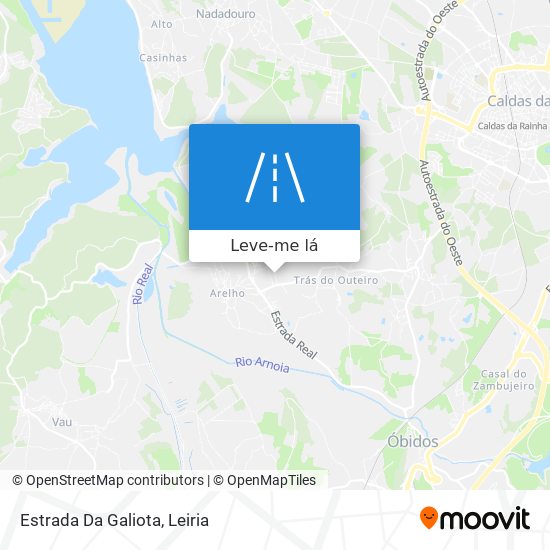 Estrada Da Galiota mapa