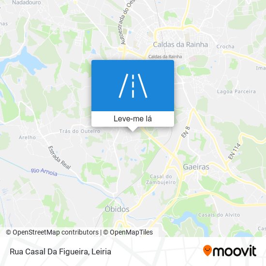 Rua Casal Da Figueira mapa