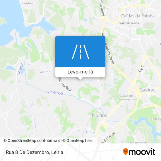 Rua 8 De Dezembro mapa