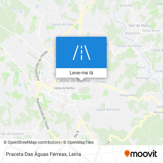 Praceta Das Águas Férreas mapa