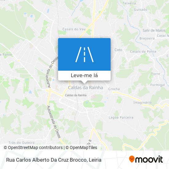 Rua Carlos Alberto Da Cruz Brocco mapa