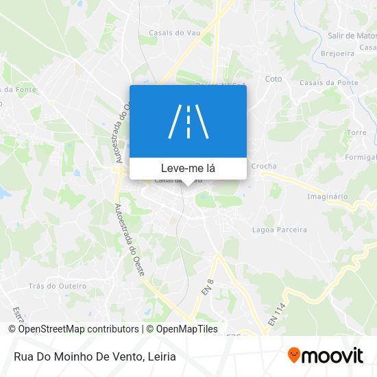 Rua Do Moinho De Vento mapa