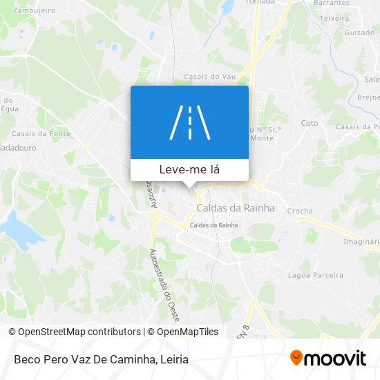 Beco Pero Vaz De Caminha mapa