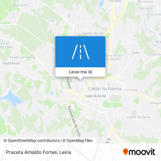 Praceta Arnaldo Fortes mapa