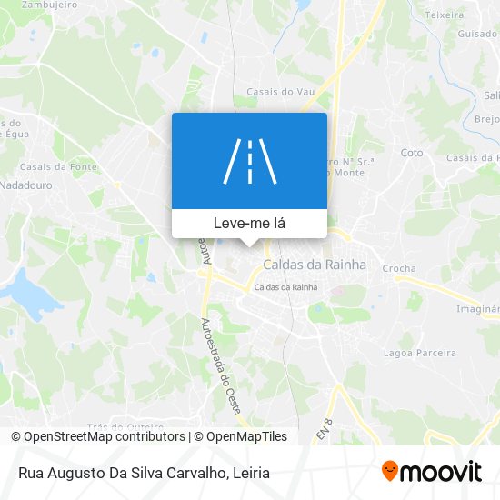 Rua Augusto Da Silva Carvalho mapa