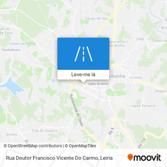 Rua Doutor Francisco Vicente Do Carmo mapa