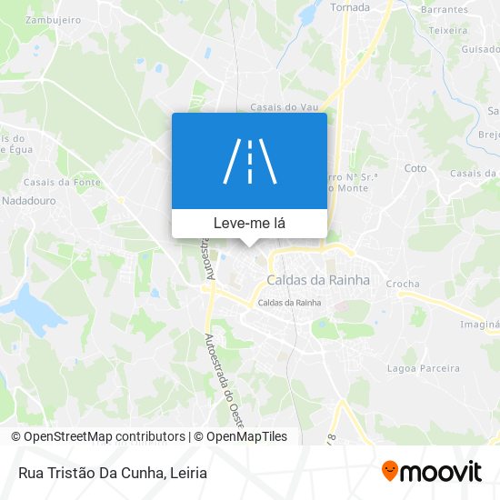 Rua Tristão Da Cunha mapa