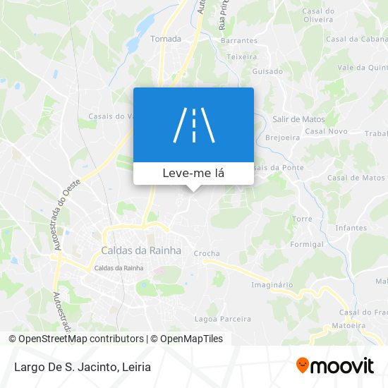 Largo De S. Jacinto mapa