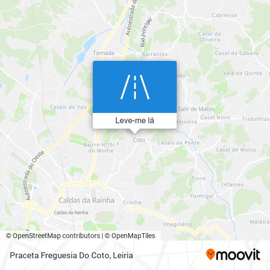 Praceta Freguesia Do Coto mapa