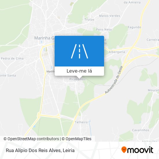 Rua Alípio Dos Reis Alves mapa