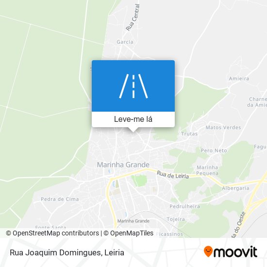 Rua Joaquim Domingues mapa