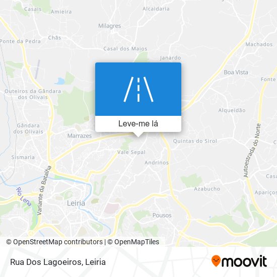 Rua Dos Lagoeiros mapa