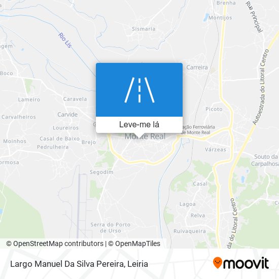 Largo Manuel Da Silva Pereira mapa