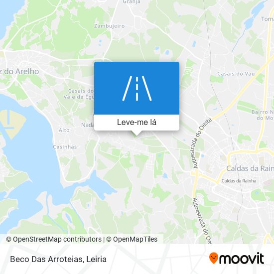 Beco Das Arroteias mapa