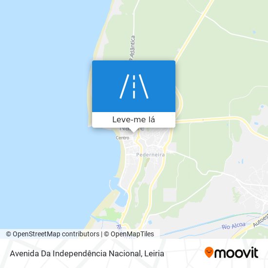 Avenida Da Independência Nacional mapa