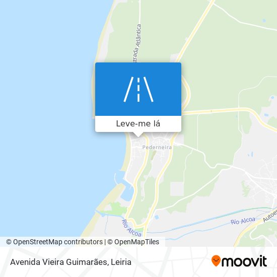 Avenida Vieira Guimarães mapa