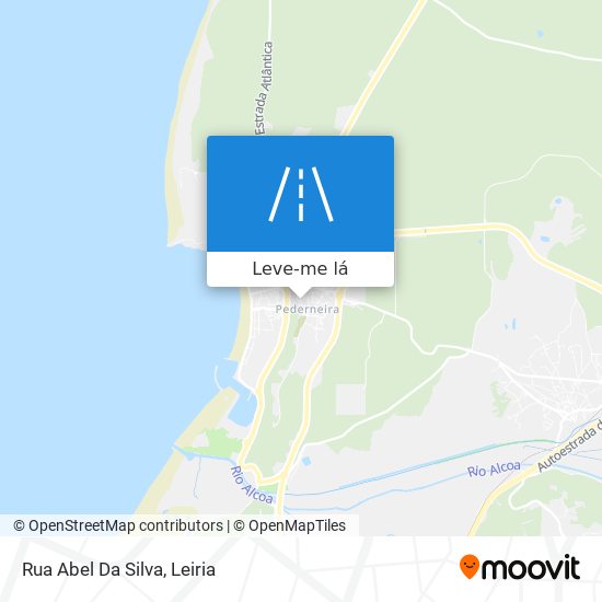 Rua Abel Da Silva mapa