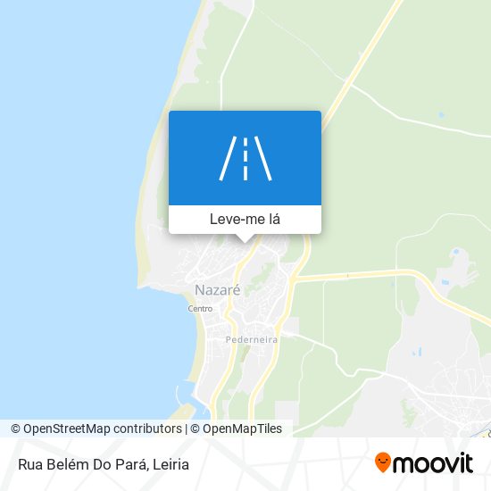 Rua Belém Do Pará mapa