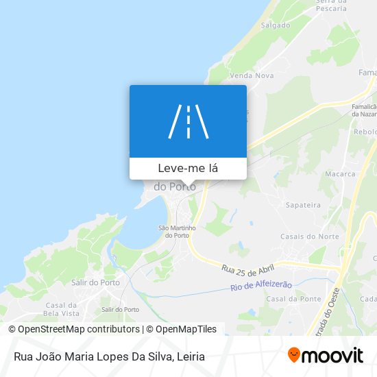 Rua João Maria Lopes Da Silva mapa