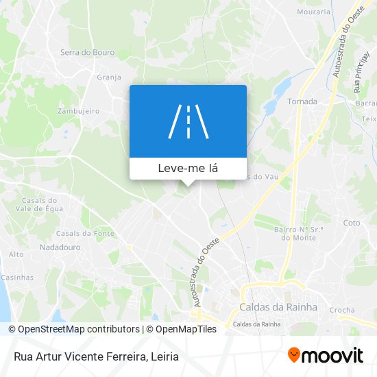 Rua Artur Vicente Ferreira mapa