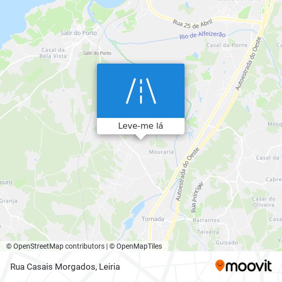 Rua Casais Morgados mapa