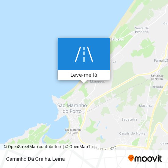 Caminho Da Gralha mapa