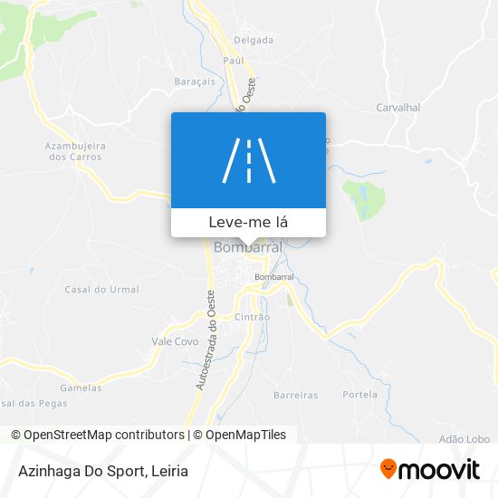 Azinhaga Do Sport mapa