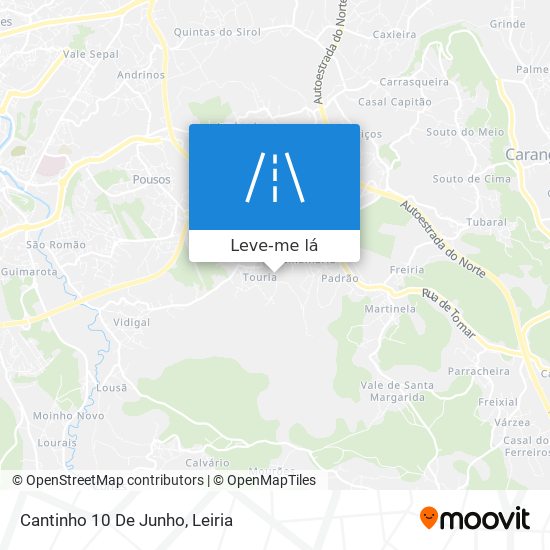 Cantinho 10 De Junho mapa