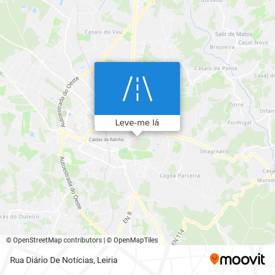 Rua Diário De Notícias mapa