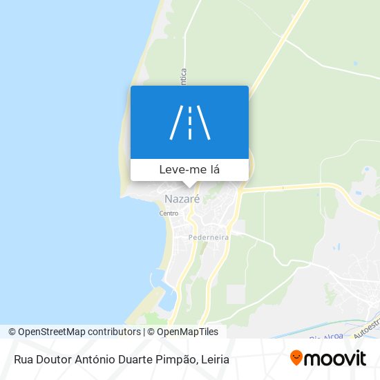 Rua Doutor António Duarte Pimpão mapa