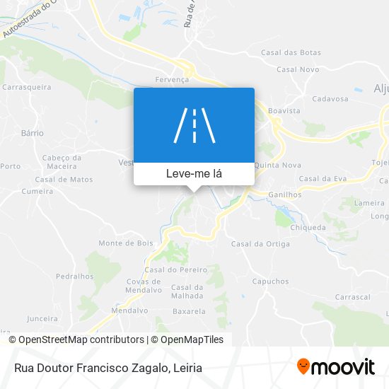 Rua Doutor Francisco Zagalo mapa