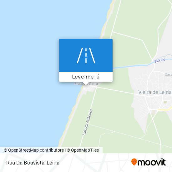 Rua Da Boavista mapa