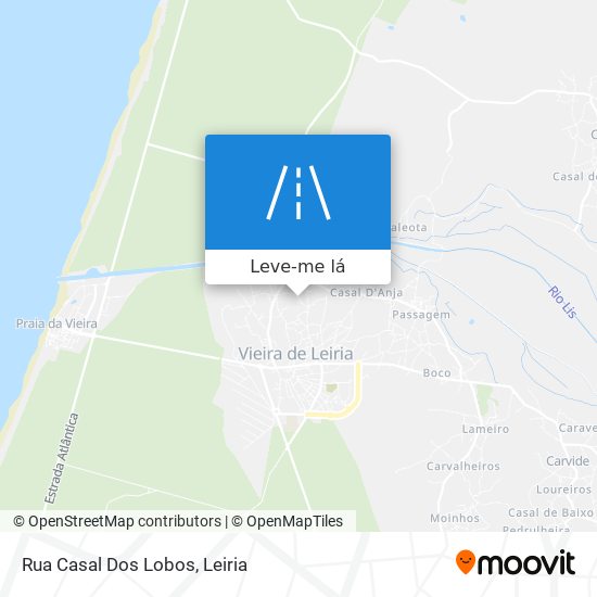 Rua Casal Dos Lobos mapa