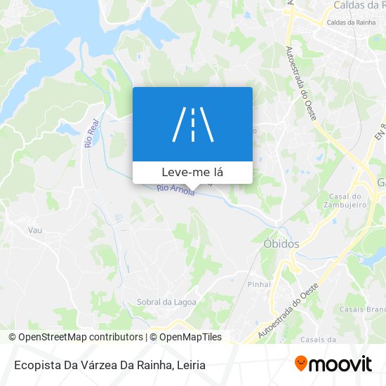 Ecopista Da Várzea Da Rainha mapa