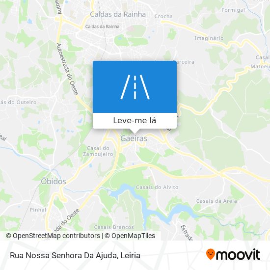 Rua Nossa Senhora Da Ajuda mapa