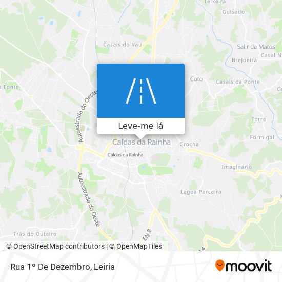 Rua 1º De Dezembro mapa