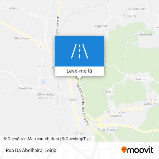 Rua Da Abelheira mapa